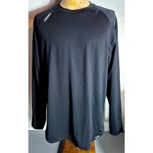 Legends Work Hard Stay Humble Mens Long Sleeve Active Shirt XL Black